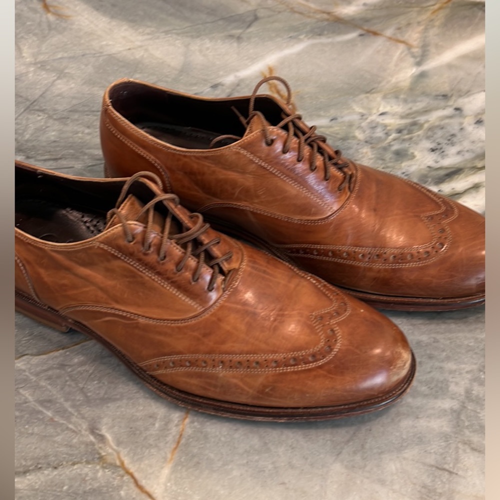 Cole Haan Men’s Dress Shoes Used - Good Cognac